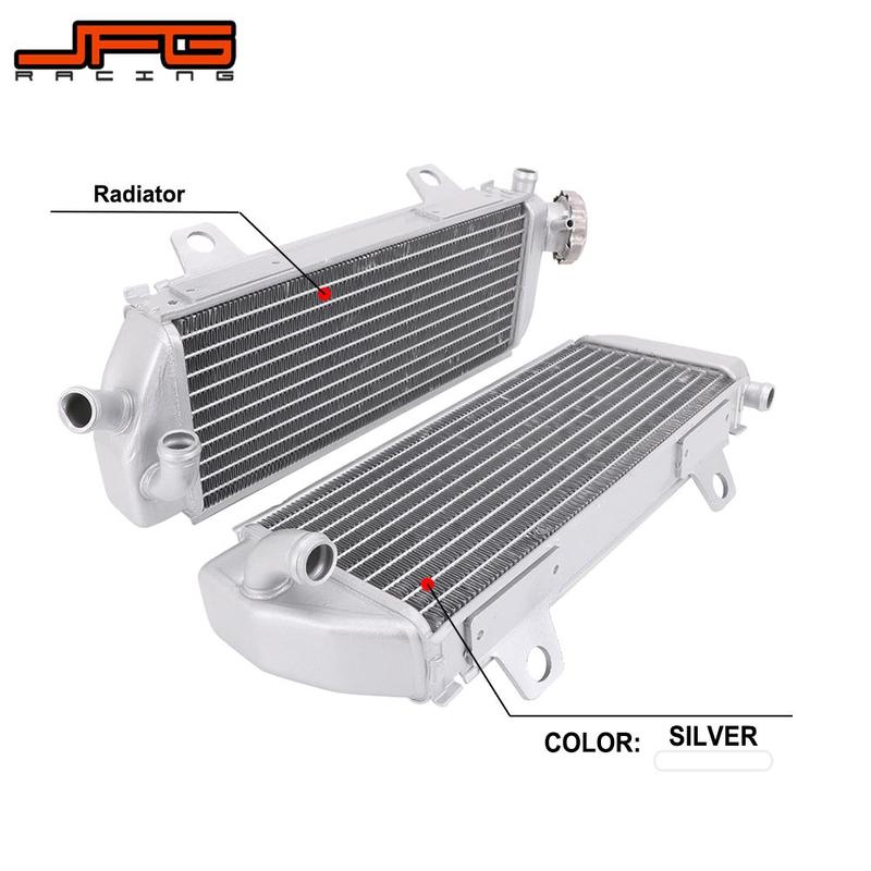 Motorcycle Engine Cooling Radiator Cooler For KTM SX XCW SXF EXCF XC XCF EXCF 125 150 250 300 350 450 500 Dirt Bike Motocross