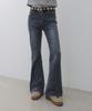 Millieonkoleu Fomi Washed Blue Stretch Bootcut Denim Pants