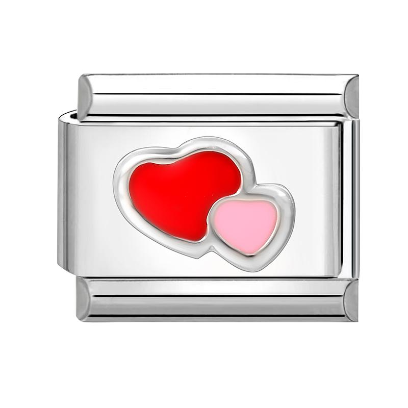 New Creative Whale Words Butterfly Star Heart Italian Charm Links Fit 9mm Bracelet Stainless Steel Women DIY Making Jewelry Gift