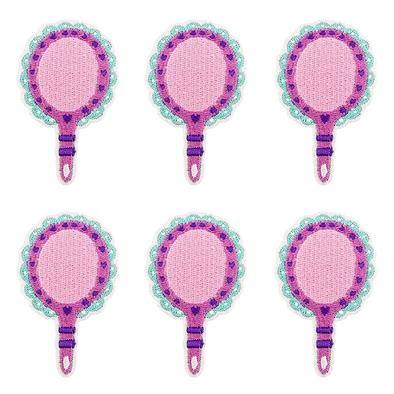 

10pcs New Cartoon Series Iron On Embroidered Patches For Clothing Jackets Princess Castle Thermoadhesive Patches Sew Applique