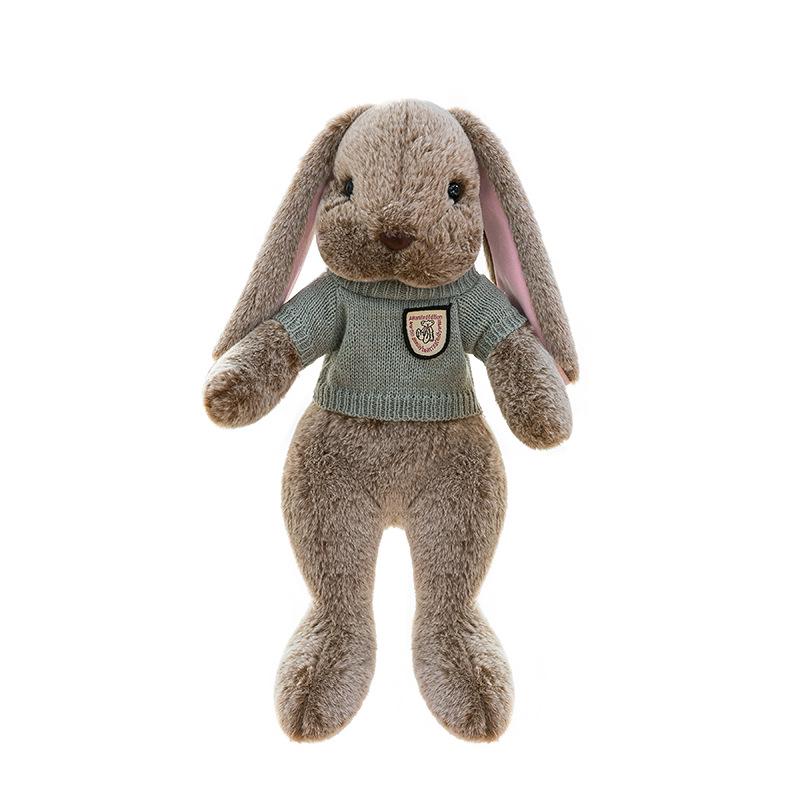 Plush Rabbit Doll - Comforting Toy for Kids, Hand-held Baby Sleep Aid, Perfect Birthday Gift for Children