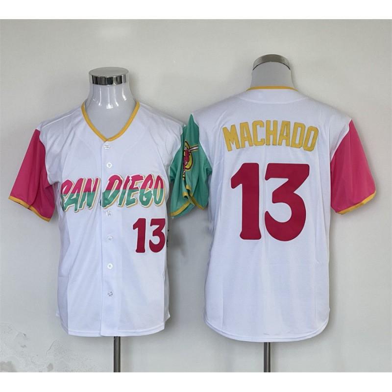 San Diego Padres MLB Baseball Jersey Style Cap Men Women Fan Apparel 13 Machado Official Team