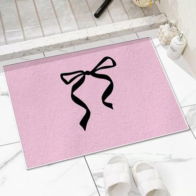 Household Toilet Floor Mat Bathroom Absorbent and Dirty Mat Bedroom Toilet Door Mat Entry Mat Carpet