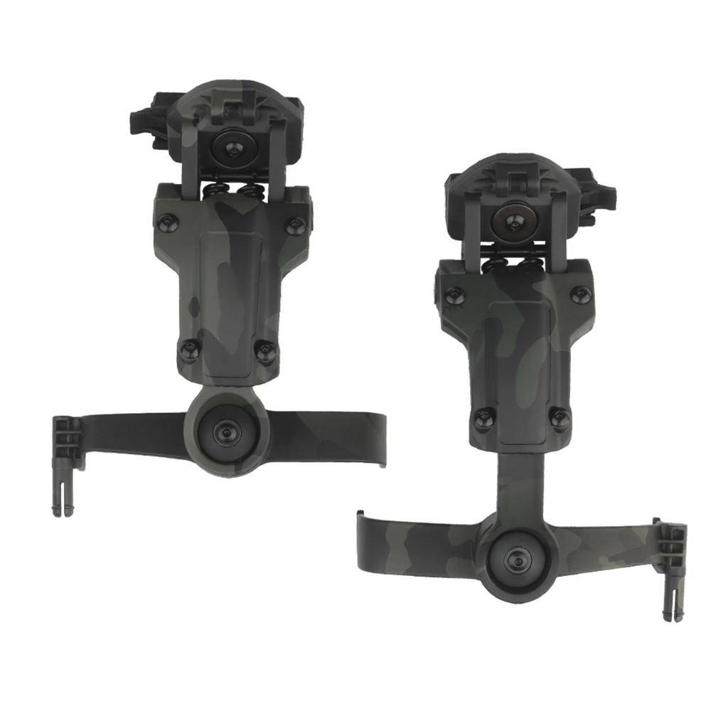 Helmet Rail Adapter For PELTOR ComTac Airsoft Shooting Accessories Headset Mount Fit Ops Core ARC Team Wendy MLOK Rail
