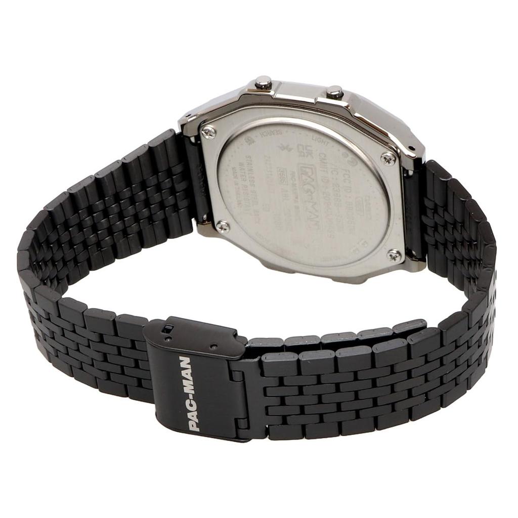 Casio PAC-MAN Collaboration Digital Watch with Bluetooth and Step Tracker ABL-100WEPC-1B (Parallel Import)