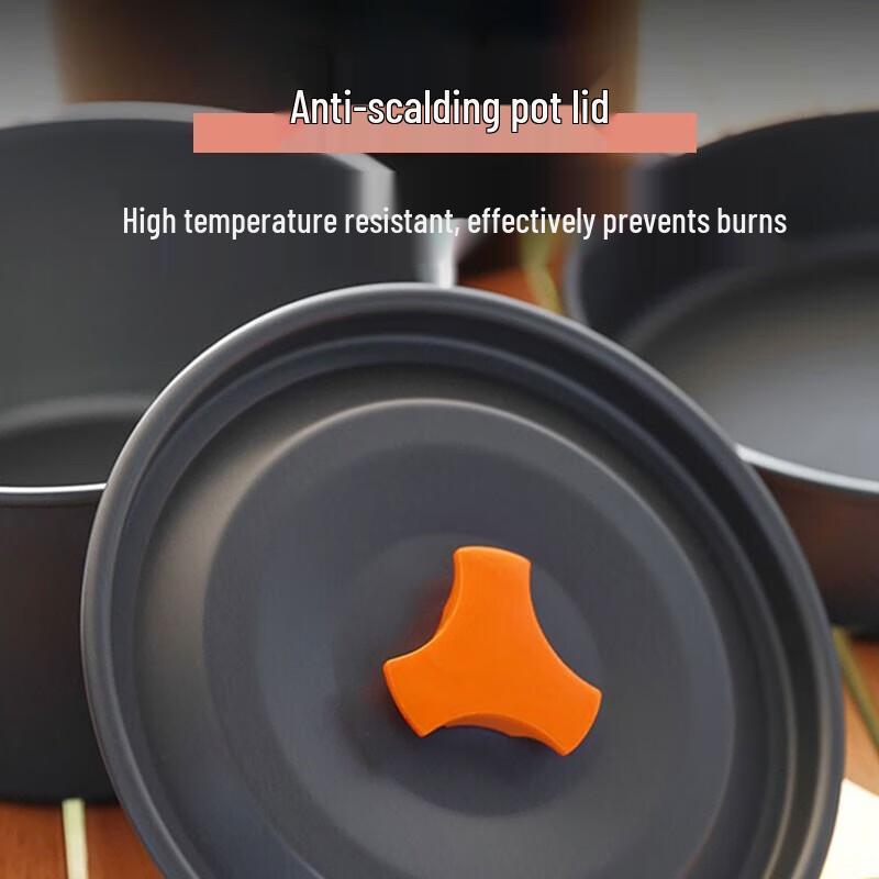 Quyoubang Tragbare Outdoor-Camping-Kessel