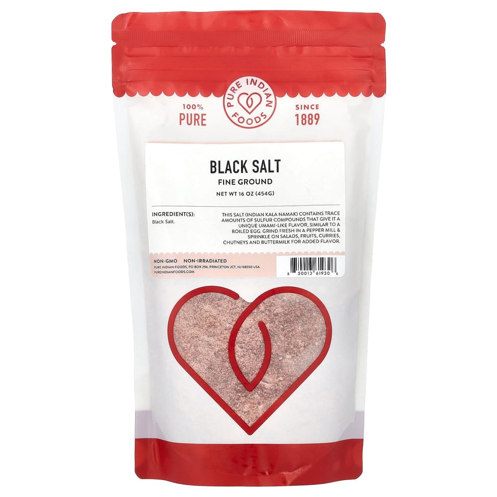

Pure Indian Food Fine Black Salt 454g (16oz)
