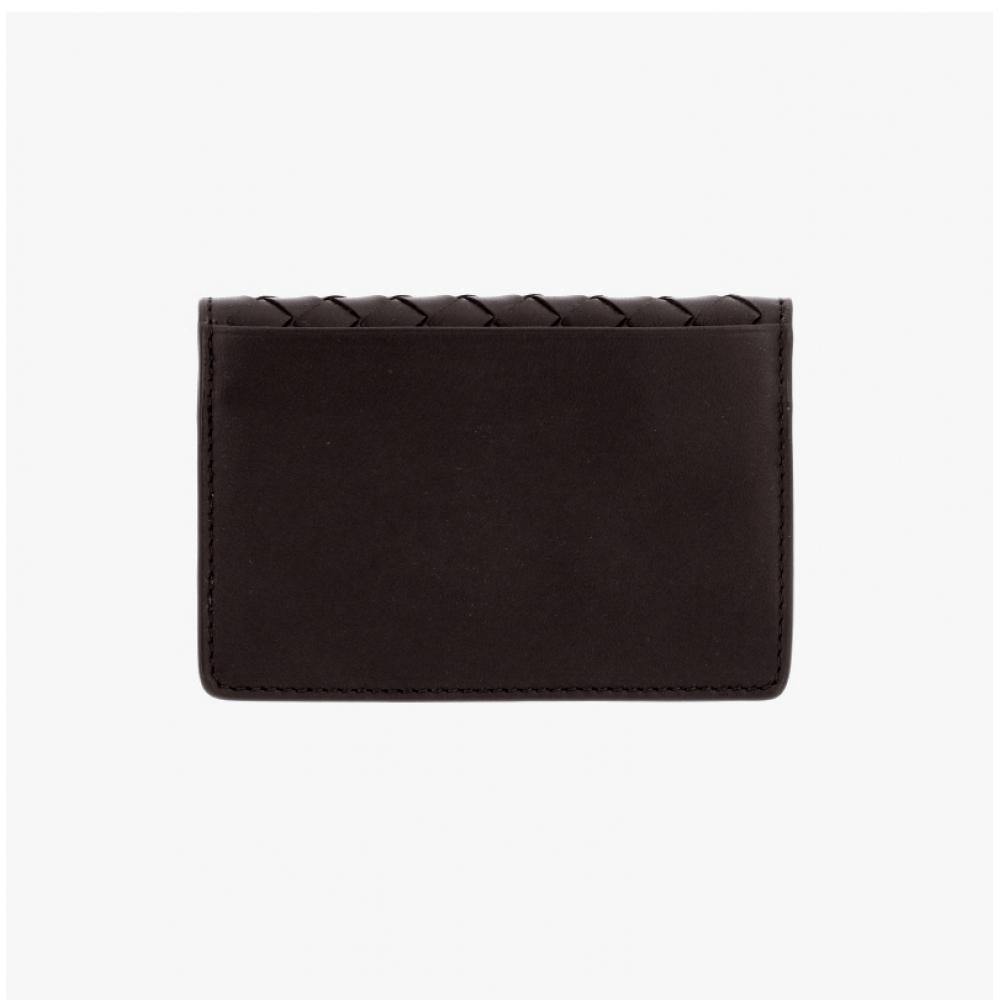 Bottega Veneta 133945 V3un1 2145 Intrecciato Business Card Holder