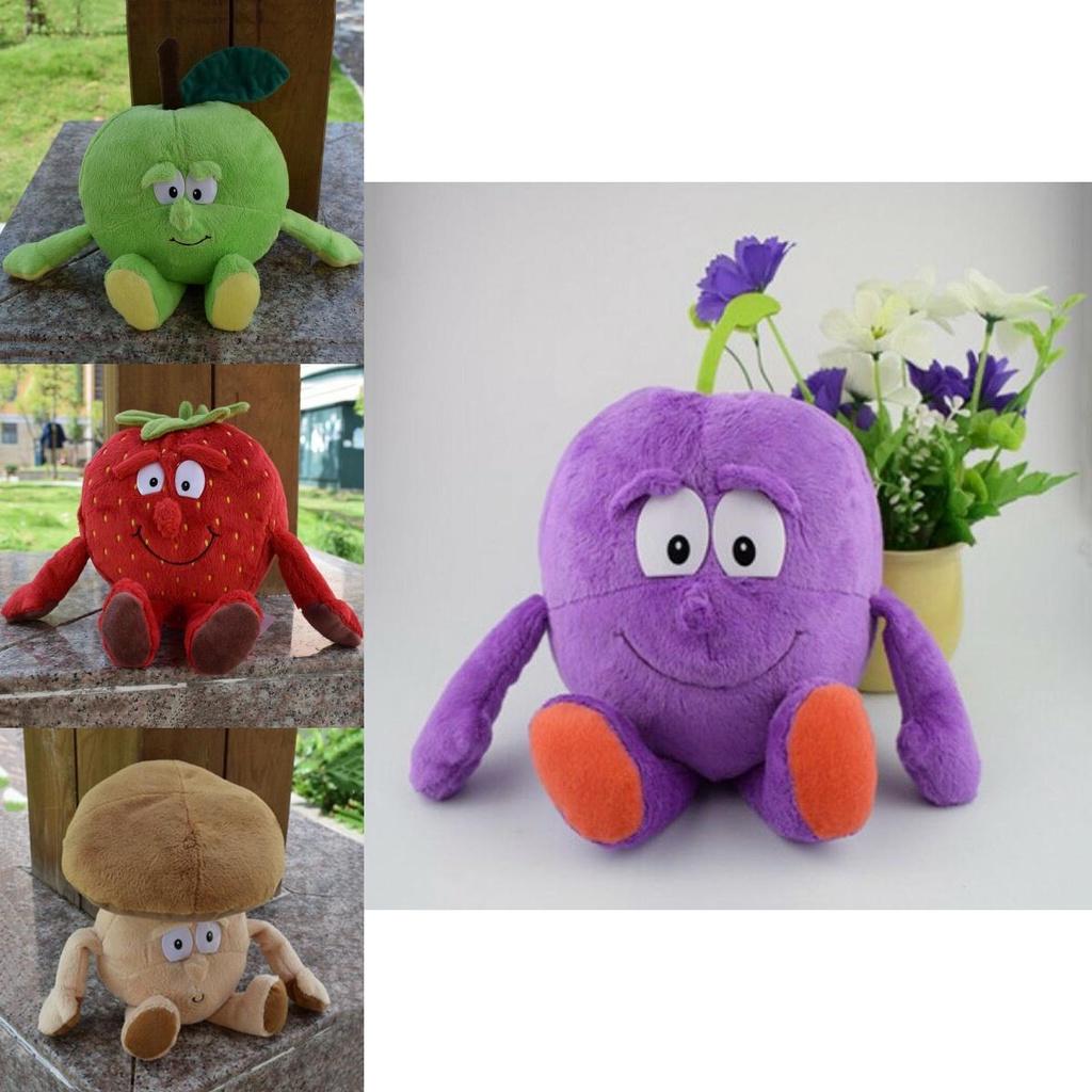 Soft Plush Vegetable Fruit Plants Stuffed Pillow Doll Gift For Kids