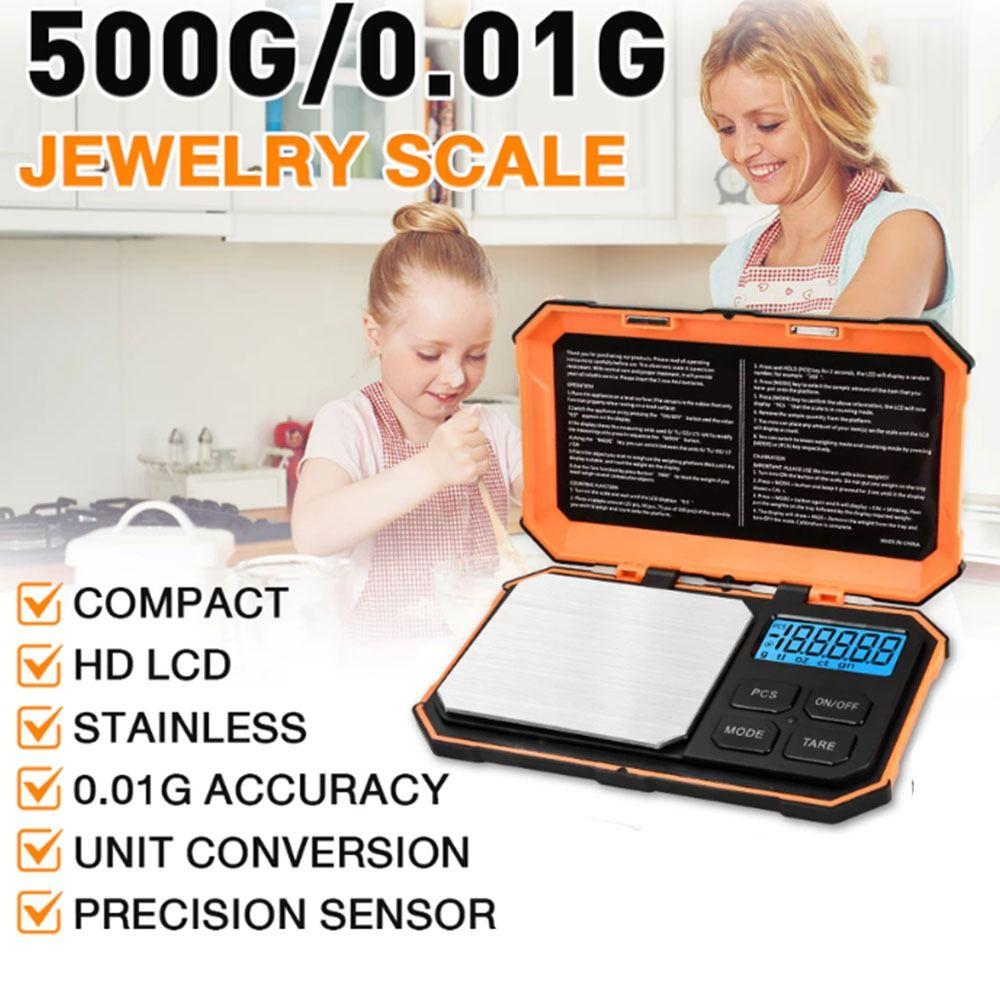 High Precision Electronic Scales Graduation Digital Scale Mini Jewelry Scale Jewelry