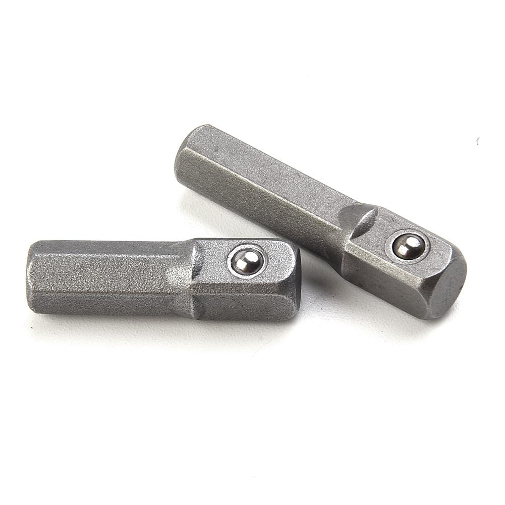 Socket Adapter 1/4in 2/3/8pcs Chrome Vanadium Steel