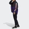 adidas Men's Originals CNY Half-Zip Windbreaker Black Purple GP1866