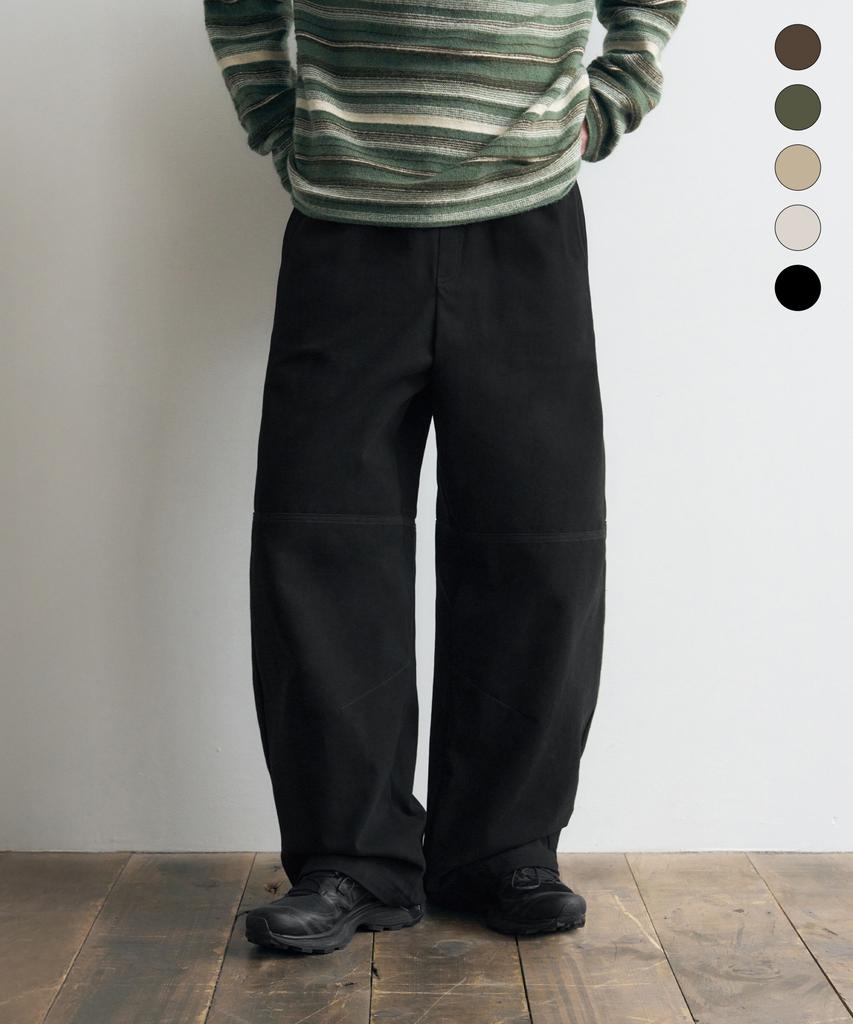 Awodeijeu Flow Wide Elastic Cotton Pants [5 Colors]