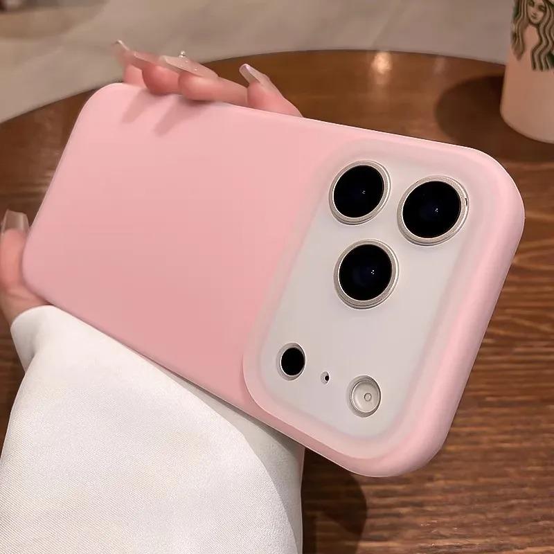 Jelly Silicone Soft Phone Case For For Iphone 17 16 1 Pro Max Candy Color Shockproof Cases For For Iphone 14 13 17 Pro Max Cover