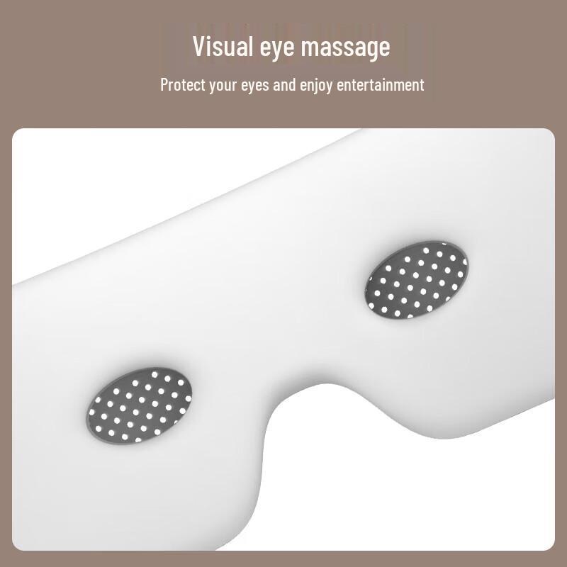 Smart Visual Eye Massager with Hot Compress