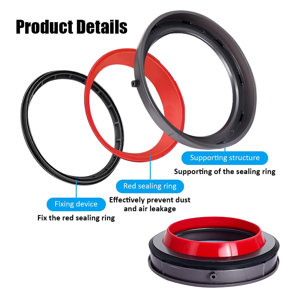 Dust Container Top Fixed Sealing Ring Spare Part for Dyson V11 V15 SV14 SV15 SV22 Vacuum Cleaner Accessories
