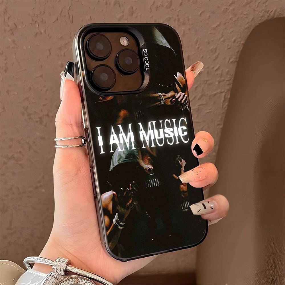 O-Opium Rap Playboi Carti Phone Cover For IPhone 16 15 14 13 12 11 17 Pro Max Plus Color Silver Shell