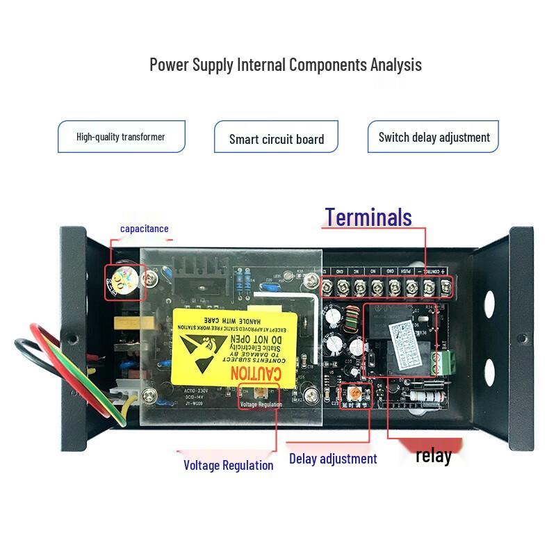 Realand D06 Access Control Power Supply CN plug (adapter included)