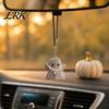 Fashionable Auto Interior Charms Halloween Ghost Bling Car Hanging Accessories, Faux Crystal Rear Personalized Accessories View Mirror Charm, Pendant