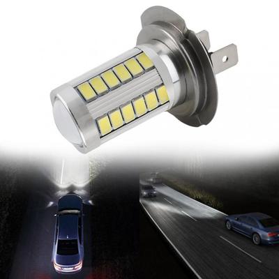 1/2/3PCS Led Light Super Bright Universal 5630 Smd 33 H7 Car Accessories Car Fog Driving Light  Lamp Bulb 360 Degree Lamp Bulb