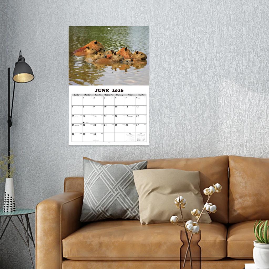 2026 Themed Wall Calendar Monthly Calendar With 16 HD Photos