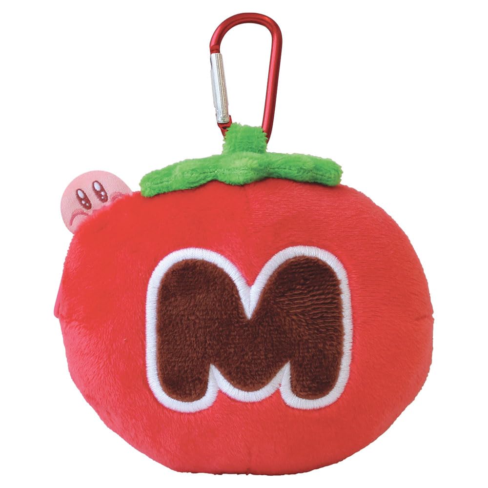 

Factory Kirby of the Stars Plush Zipper Mascot with Maxim H165 x W140 x D75mm T s Carabiner, Tomato, Approx. (excluding carabiner), HK-5546738MT