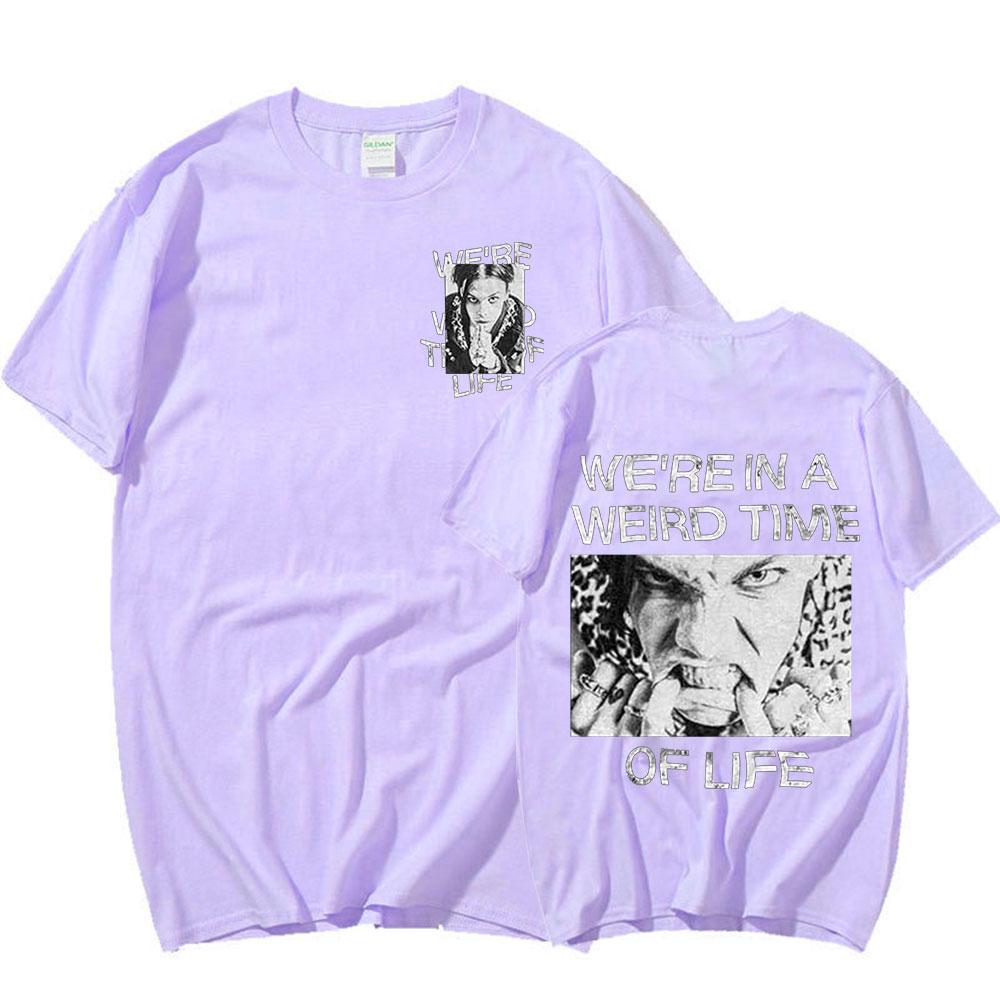 Yungblud Print T Shirt Men's Women's Oversize O-Neck Short Sleeve Clothes Hip Hop T-shirt Graphic Unisex T-shirts Streetwear