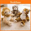 Niedlichere Giraffe Schaf Elch Tiger Löwe Elefant Plüschtiere Mit PP-Baumwollfüllung Für Kindergeschenk Und Heimdekoration