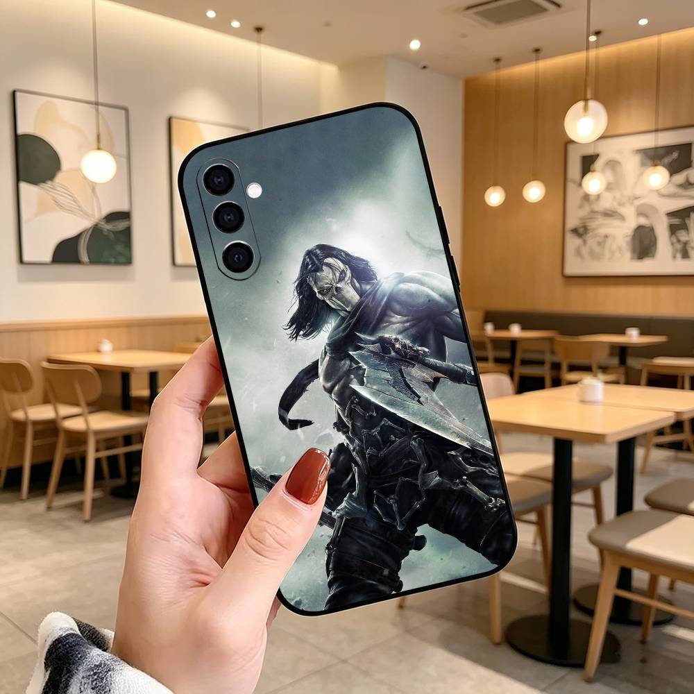 Game D-Darksiders-s Phone Case Black Silicone Soft For Samsung Galaxy A73,A72,A71,A70,A53,A52,A51