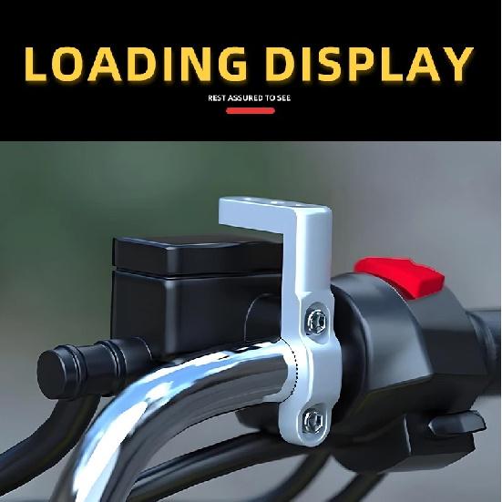 1/2pcs 3-Hole Motorcycle Handlebar Extension Bracket Universal for Truck ATV UTV Motorcycle LED Work Light Pole Installation