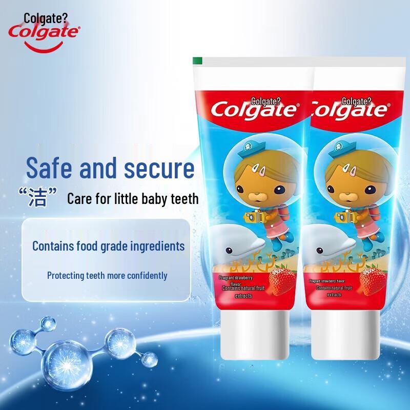 Colgate Kids Toothpaste (6+ Years) - Strawberry Flavor, 2x70g