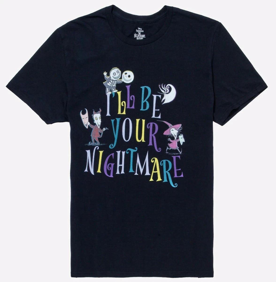 Disney The Nightmare Before Christmas OOGIE S Boys I ll Be Your Nightmare Tee XL