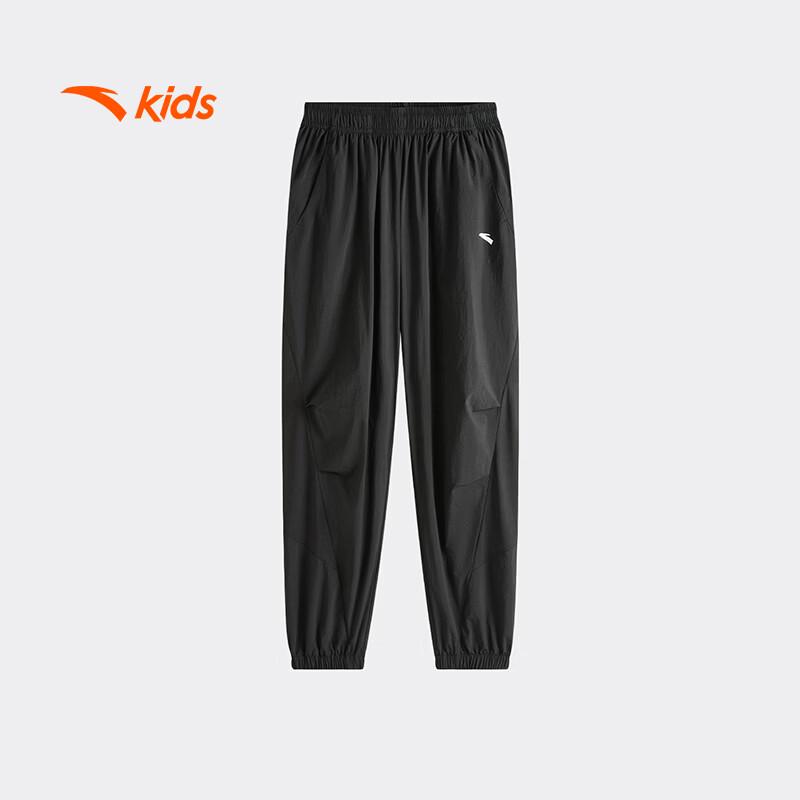 Anta Kids  Boys  2026 Summer Outdoor Quick-Dry Woven Sport Long Pants 140