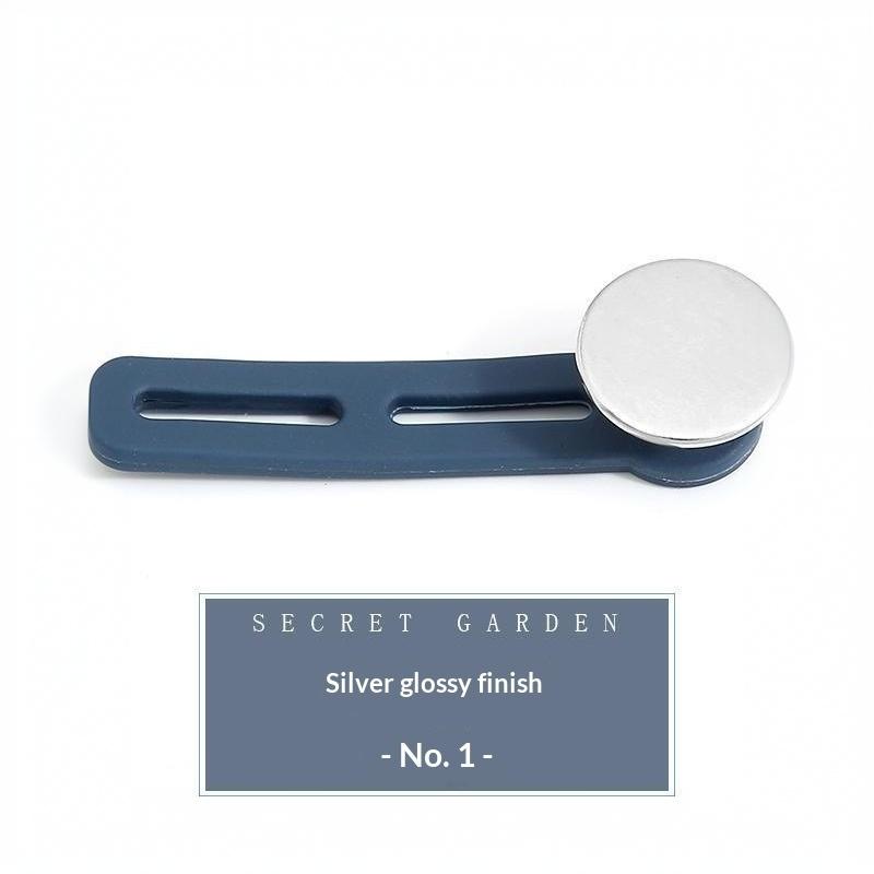 Jeans Button Extender Universal Pants Extender Button For Women Men Adjustable Elastic Waist Silicone Extender Buckle Set