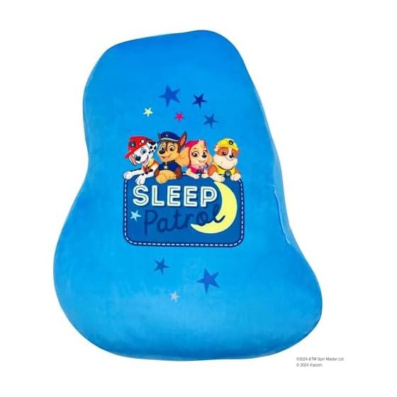 MORIPiLO Body Pillow Paw Patrol Chase (Mochimochi Die-cut Cushion) Skin-friendly Fluffy Goods Stuffed Toy Nap Pillow Blue 40x32x10cm Character Pillow