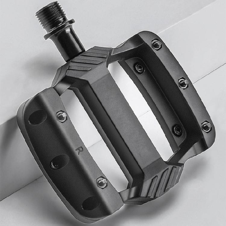 Light Weight Nylon Mountain Bicycles Pedals 3 Bearings Wide Flat Cycling Pedals Nonslip Road Bicycles Pedals Enduring