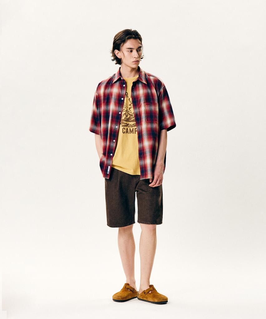 ESPIONAGE Duck Camp Heavyweight Tee Vintage Yellow