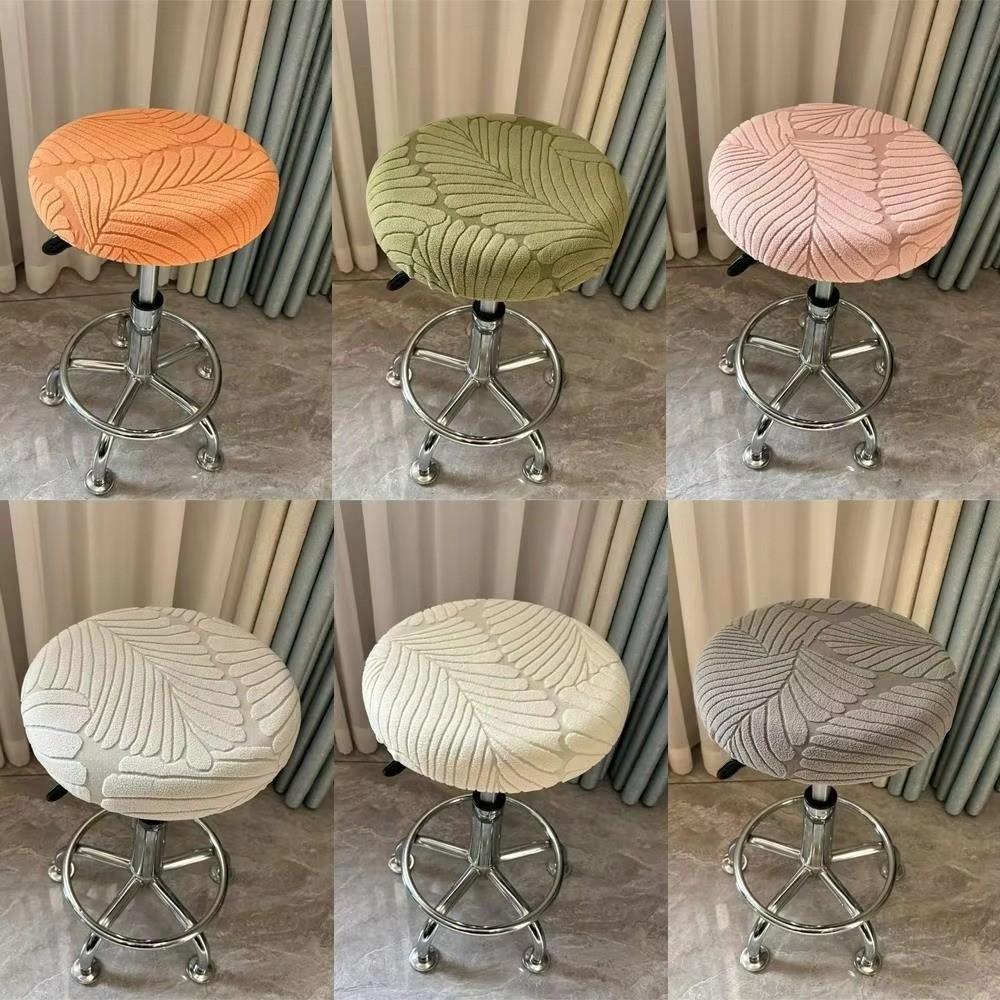 Removable Seat Slipcover Non-Slip Stool Slipcover Bar Seat Case Swivel Chair Protecte Cover