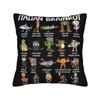 Frigo Camelo Italian Brainrot Anomaly Pillowcase Printed Cushion Cover Decoration  Throw Pillow Case Cover Home Zipper 40*40cm