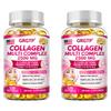 Multi-type collagen dietary supplement; contains collagen types I, II, III, V, and X; 2500mg content; suitable for adults.