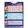 Chinese Pinyin Alphabet Wall Chart for Early Learners - First Grade Initials & Finals Training Tool