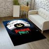 1pc Smiling Pumpkin Area Rug, Slip-Resistant, Easy-Clean, Stain-Resistant, Perfect for Cozy Living Rooms, Bedrooms, Kitchens, Offices, and H
