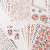 Floral Transfer Sheet for Clay Jewelry, Water Soluble Clay Transfer Paper
