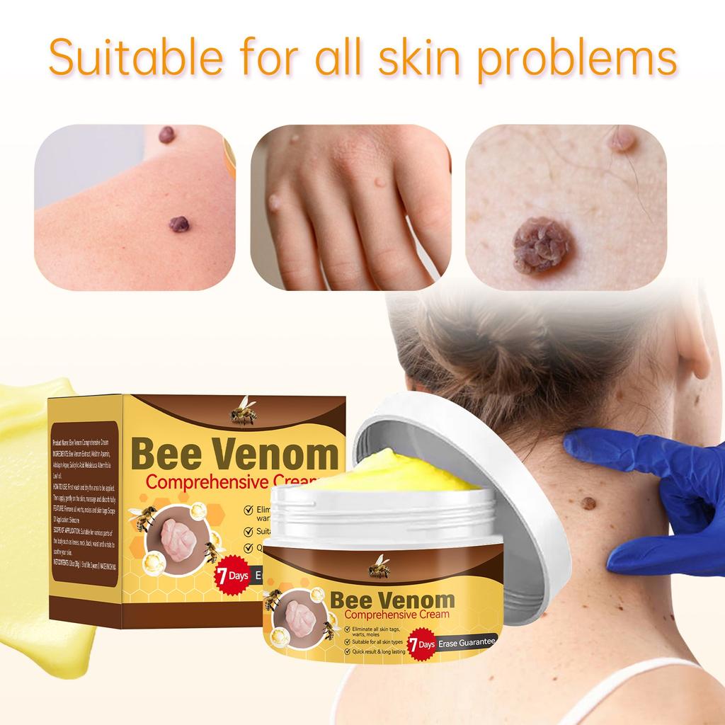 Bee Skin Care Cream. Gentle Herbal For Tender Skin Daily Cleansing  Cream