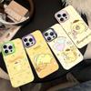 Cartoon P-Pompompurins Cute Phone Case For IPhone 16 15 14 13 12 11 17 Pro MAX Plus Pro Matte Shockproof Cover