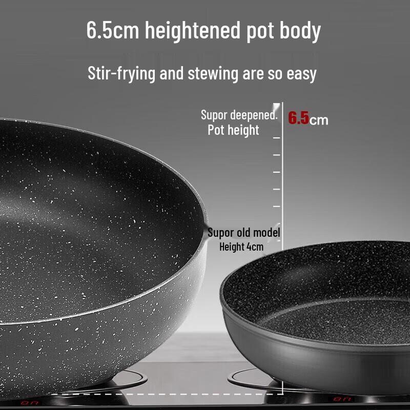 SUPOR 26cm Star Stone Non-stick Frying Pan