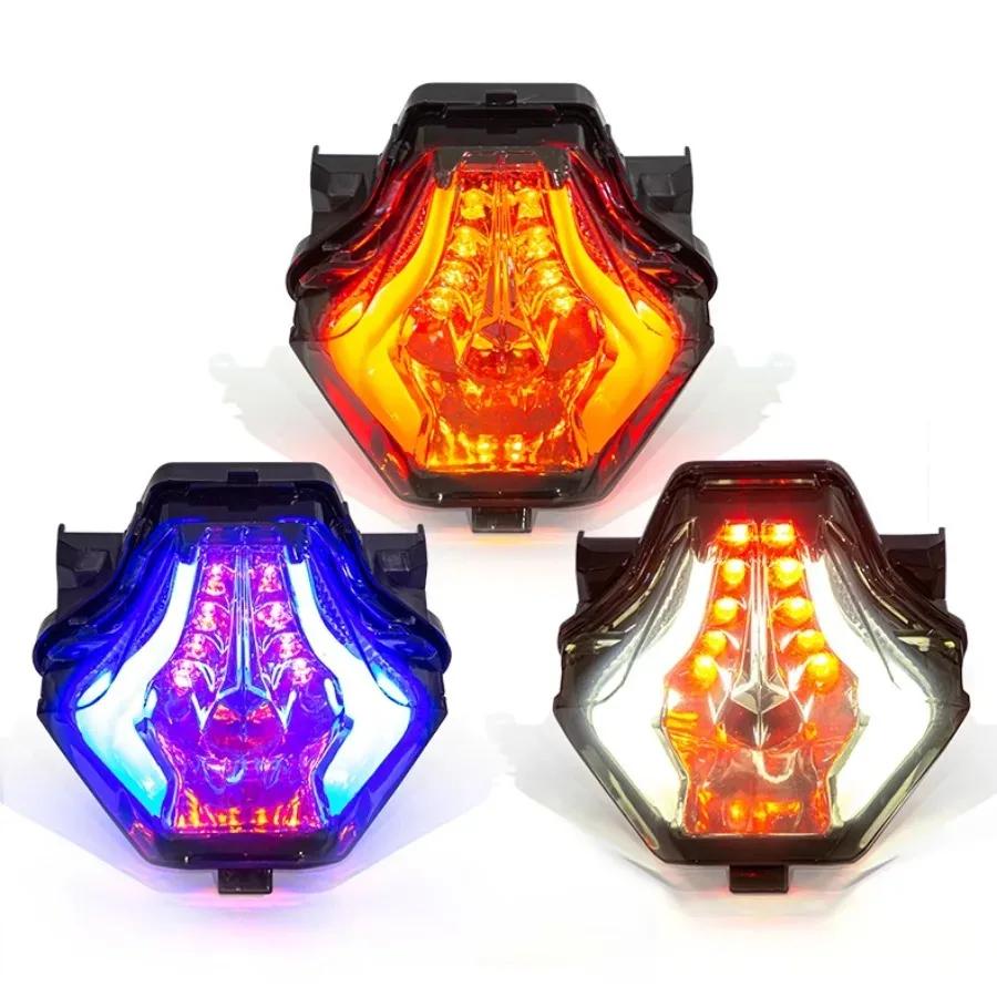 Motorcycle LED Taillight Motorbike Rear Brake Light Indicator Lamp for YAMAHA R25 R3 MT03 MT07 MT-25 FZ-07 Y15ZR EXCIT