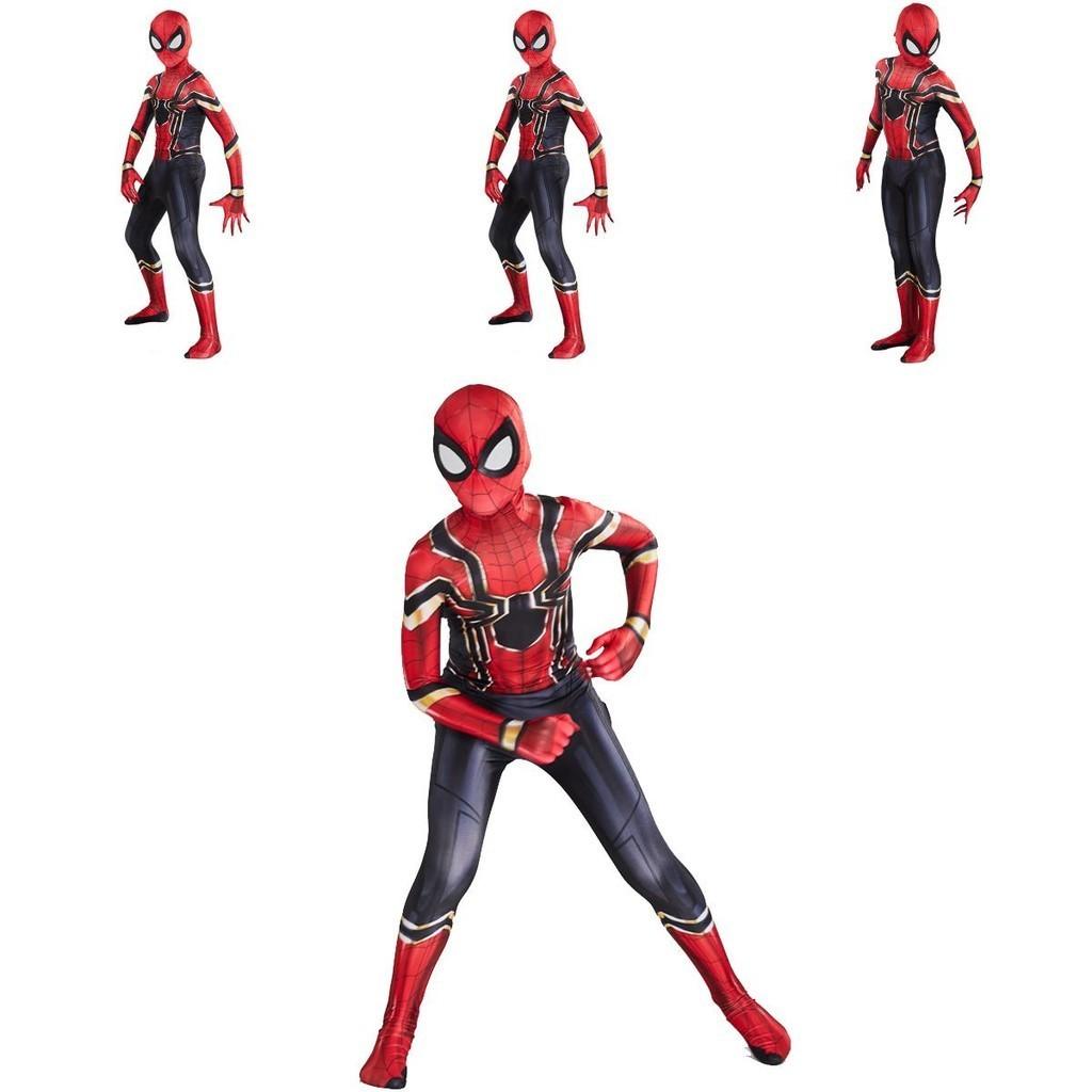 Iron Spiderman Suit Superhero Costume Cosplay Jumpsuit With Exquisite Workmanship