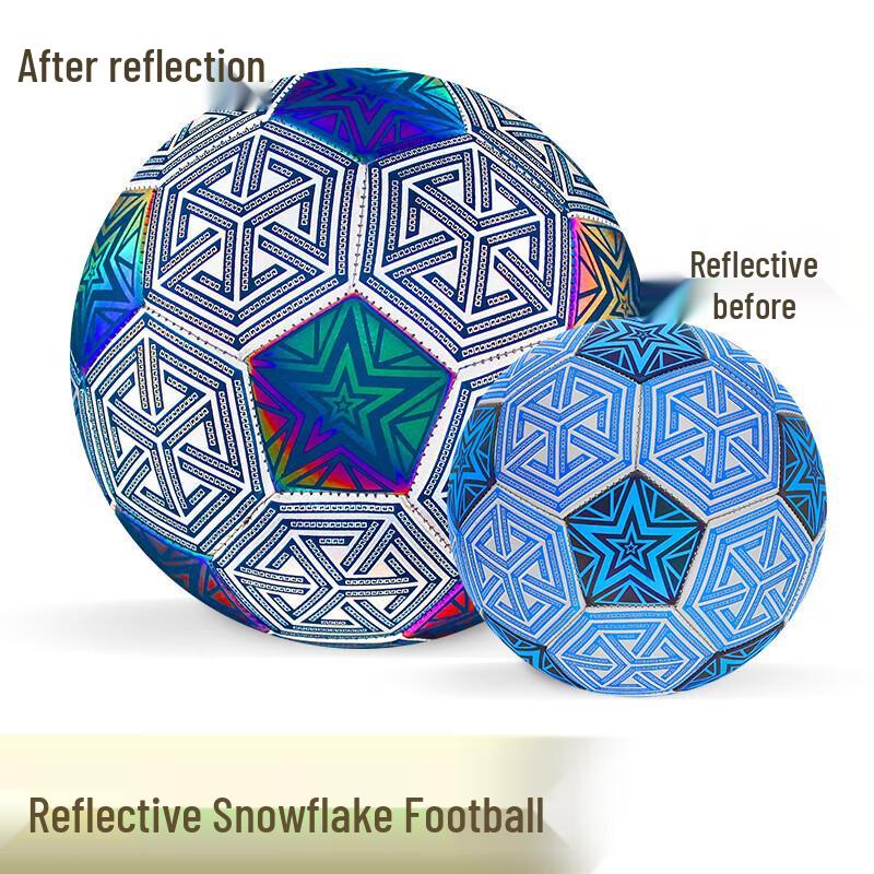 Dazzling Reflective Night Glow Soccer Ball