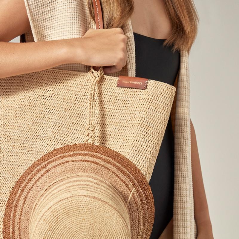 Helen Kaminski Raffia Code Hat Clip Hxsaac00710